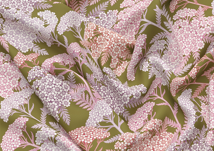 Yarrow, Moss - Made to Measure Curtains - Image 4